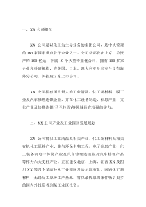 XX公司重点项目招商方案 （DOC 4页）