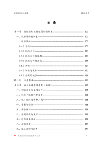 bg××工程招标文件范本