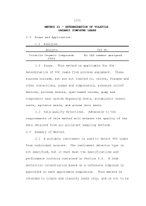 EPA Method 21