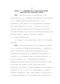 EPA Method 17