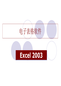 电子表格excel操作指南