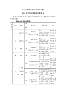 XXXX年学生公寓用品招标公告doc-江苏省徐州医药高等