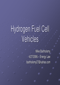 氢燃料电池汽车(英文)Hydrogen-FuelCell-Vehicles