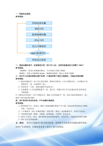 网优面试问题归纳-及问题解析。