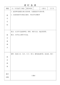 (完整版)六上21、羊毛毡手工制品