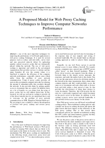 基于web代理缓存技术来提高计算机网络性能的模型研究(IJITCS-V5-N11-5)