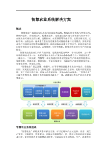 智慧农业系统解决方案