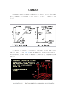 吊顶反支撑