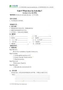 Section A 2a -2d