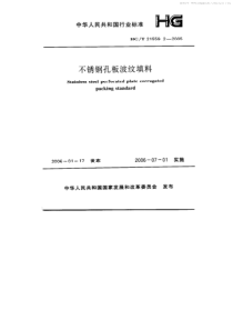 HGT 21559.2-2005 不锈钢孔板波纹填料