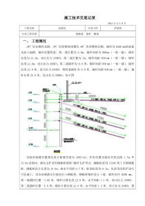 护壁桩锚杆施工技术交底