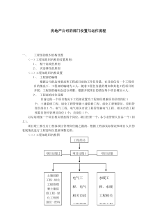 房地产公司的部门设置与运作流程(1)