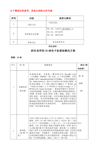 肥东县学校20座电子备课室解决方案_2