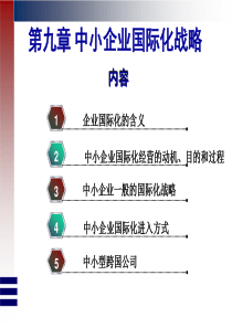 9第九章中小企业国际化战略