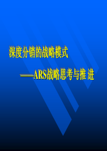 ARS战略2