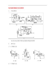 单相电机调速原理