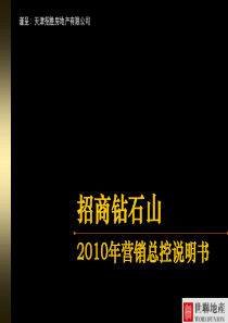 天津招商钻石山XXXX年营销总控说明