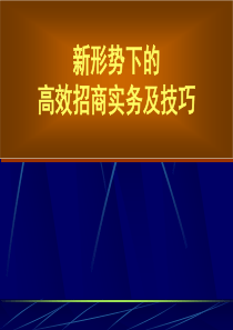 地方政府如何科学高效招商