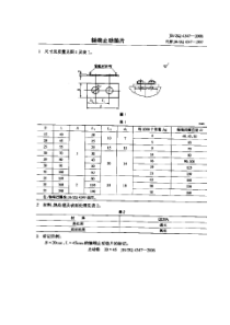 JBZQ 4347-2006 轴端止动垫片