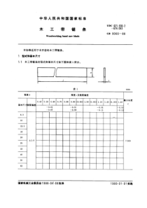 JB T 8087-1995(GB 9060-1988) 木工带锯条