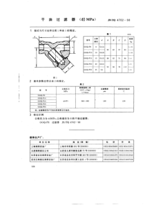 JB ZQ 4702-98 干油过滤器(40MPa)