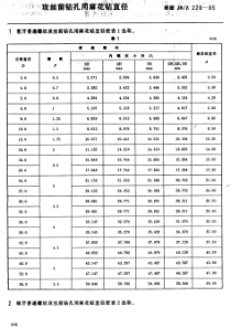 JBZ 228-1985 攻丝前钻孔用麻花钻直径