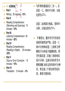 CET4考试简介及备考策略