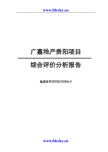 贵阳项目综合分析报告终稿