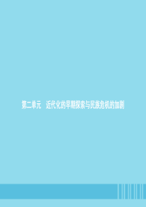 2018-2019学年八年级历史上册 第二单元 近代化的早期探索与民族危机的加剧 第4课 洋务运动课