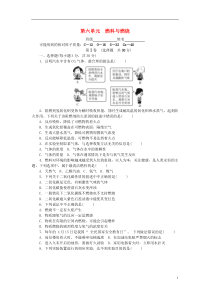 2018-2019学年度九年级化学上册 第六单元 燃料与燃烧单元测试卷课时练习 （新版）鲁教版