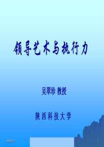 领导艺术与执行力教程--licaizhiye