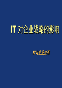 IT对企业战略的影响(ppt38)(1)