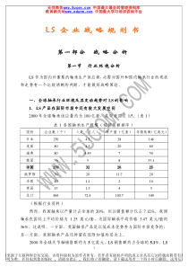 LS企业战略规划书（final）