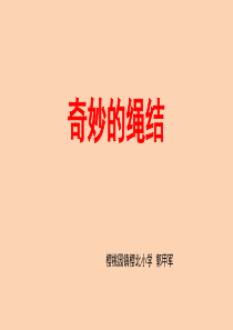 奇妙的绳结(课堂PPT)