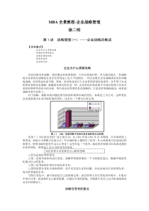 MBA全景教程-企业战略管理