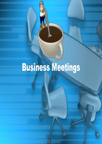 英语上课演讲Business-meeting