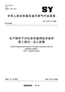 SYT 6737.2-2009 生产测井下井仪系列通用技术条件 第2部分注入剖面