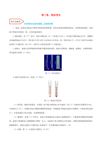 2019-2020学年八年级物理上册 第三章 物态变化单元讲、析与提高（含解析）（新版）新人教版