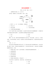 2019-2020学年高中地理 综合达标检测（一）新人教版选修6