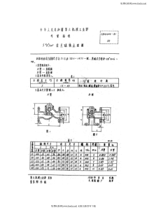 cbm 1044-1981 5kgf-cm2法兰球铁止回阀