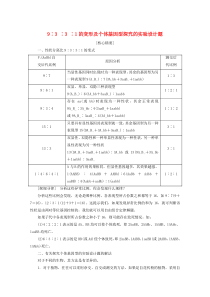 2019-2020学年高中生物 第1章 素能提升课 9∶3 ∶3 ∶1的变形及个体基因型探究的实验设