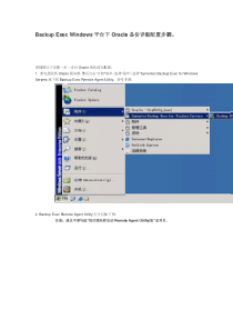 Backup Exec Windows平台下Oracle备份详细配置步骤