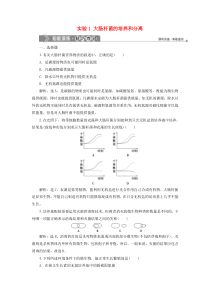 2019-2020学年高中生物 第一部分 微生物的利用 实验1 大肠杆菌的培养和分离知能演练轻巧夺冠