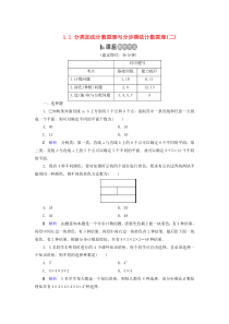 2019-2020学年高中数学 第1章 计数原理 1.1 分类加法计数原理与分步乘法计数原理(二)练