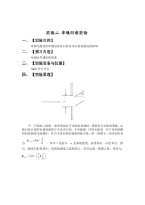 北邮单缝衍射实验