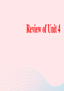 九年级英语全册ReviewofUnit4课件新版人教新目标版