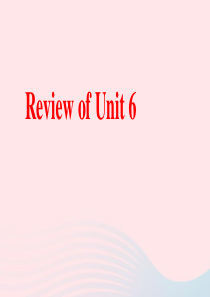 九年级英语全册ReviewofUnit6课件新版人教新目标版