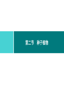 第三单元生物圈中的绿色植物同步练习课件第三单元第一章第二节种子植物