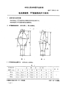 QB∕T 2049.3-1994 电光源玻壳 BT型玻壳尺寸系列