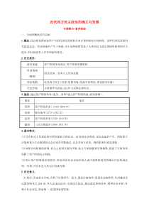 2021学年高中历史专题七近代西方民主政治的确立与发展专题整合练含解析人民版必修